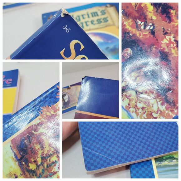 Lot Of 4 Abeka 3rd Grade Readers 3.1, 3.5, 3.6, 3.8 - Pilgrims P Water Damaged - Picture 12 of 13